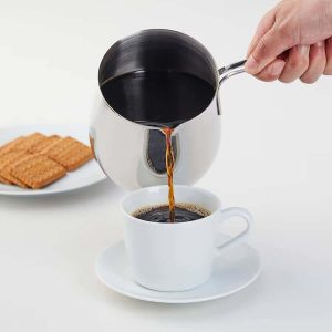 قهوه و شیرجوش استیل۳۰۰و۷۰۰میل ایکیا HÄGRANDE